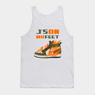 Basketball Sneakers Tank Top